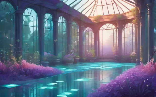 Cover art for Glass Garden