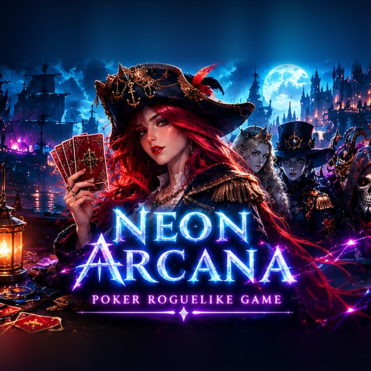 Cover art for Neon arcana